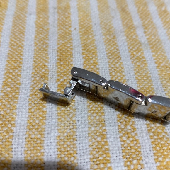 Gruen watch (Precision) with champagne color face and sapphire blue hands. EC - Picture 12 of 12